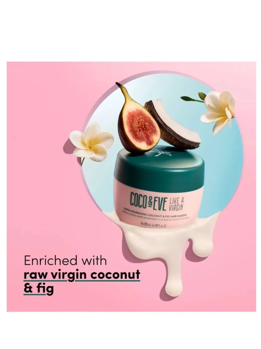 Coco & Eve Super Nourishing Coconut & Fig Hair Masque 7.2oz